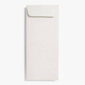 #10 Open End Shimmer Silver Envelopes