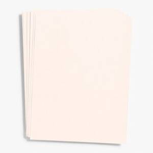 Luxe Blush Card Stock 8.5" x 11" Bulk Pack
