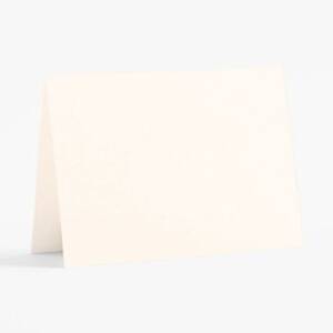 4 Bar Luxe Cream Folded Cards