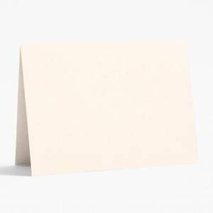 A6 Luxe Cream Folded Cards
