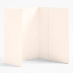 A7 Luxe Cream Folder Enclosures