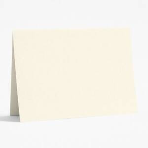 A7 Luxe White Folded Cards