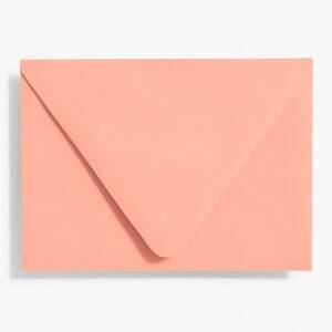 A6 Coral Envelopes