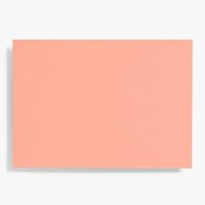 A7 Coral Note Cards