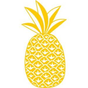 Pineapple Rubber Stamp
