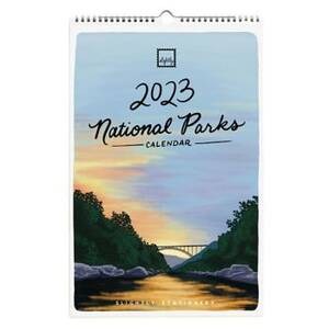 2023 Slightly Stationery National Parks Wall Calendar