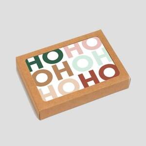 Ho Ho Ho Holiday Card Set
