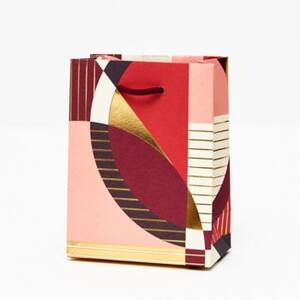 Modern Geometric Small Gift Bag