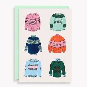 Christmas Sweaters Holiday Card Set