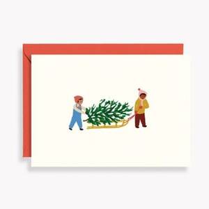 Assorted Tree Farm Friends Holiday Card Set