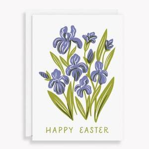 Iris Easter Card
