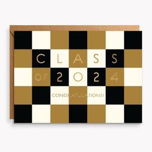 Checker Class of 2024 Graduation Card
