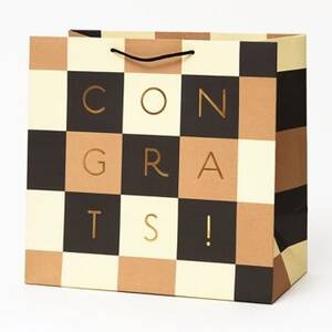 Congrats Check Gift Bag