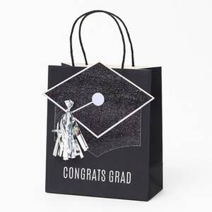 Grad Cap Medium Gift Bag