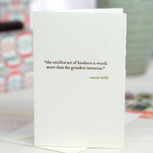 Smallest Kindness Thank You Card