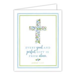 Blue Perfect Gift Baby Card