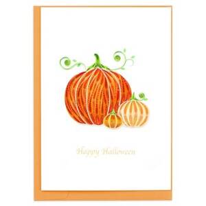 Quilling Pumpkins Halloween Card