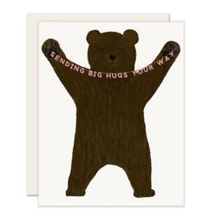 Sending Big Hugs Greeting Card