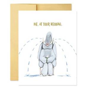Crying At Your Wedding Card