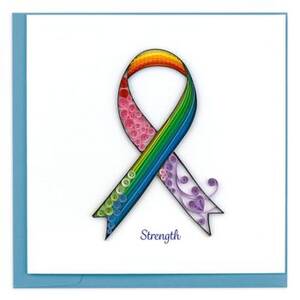 Quilling Strength Ribbon Support Card