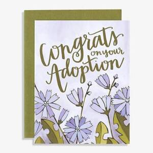 Congrats On Your Adoption Card