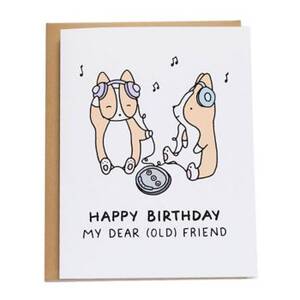 Dear Old Friend Birthday Card