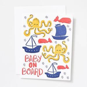 Baby On Board Card