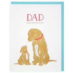 Puppy's Love Father's Day Card