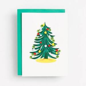 Quilled Tree Christmas Card