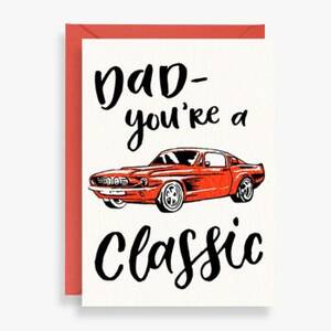 Classic Car Father's...