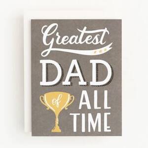 Greatest Dad Father's Day Card