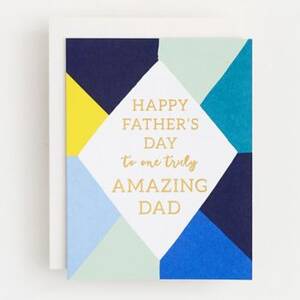 Amazing Dad Father's Day Card