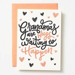 Grandma Hugs Mother's Day Card