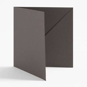 5.5" Square Slate Diagonal Folders