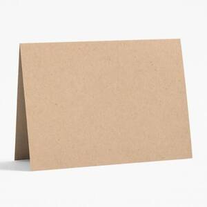 A6 Paper Bag Folded Cards