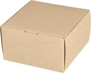 Classic Square Favor Box - Paper Bag