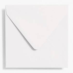 5.75" Square Eco White Envelopes