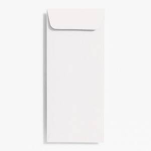 #10 Open End Eco White Envelopes