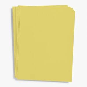 Chartreuse Card Stock 8.5" x 11"