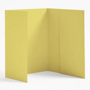 A7 Chartreuse Folder Enclosures