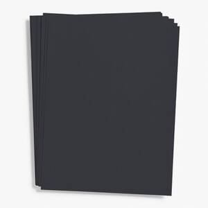 Black Card Stock 8.5" x 11" Bulk Pack