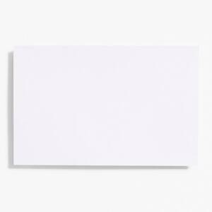 A9 Pure White Note Cards
