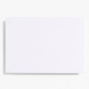 A7 Pure White Note Cards