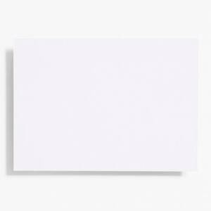 A6 Pure White Note Cards