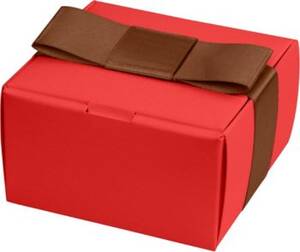 Classic Square Favor Box - Red