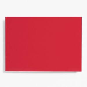 A7 Red Note Cards