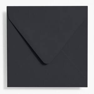 5.75" Square Black Envelopes