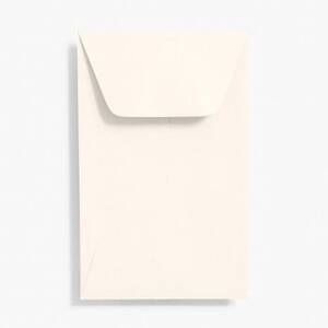 Superfine Soft White Coin Envelopes
