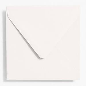 5.75" Square Superfine White Envelopes