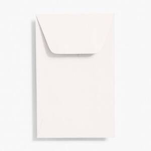 Superfine White Coin Envelopes